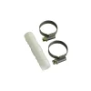 Giunzione per tubi + 2 fascette - 16 mm = 5/8” Ferramenta Per Esterno