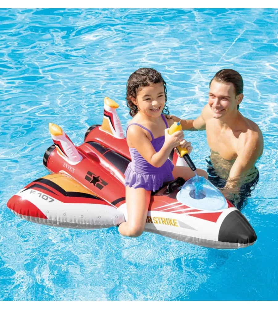 Intex Piscine|Gonfiabile cavalcabile "acquascooter" con pistola ad acqua - cod. 57536np