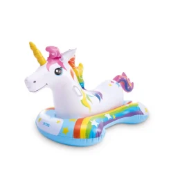 Piscine-Intex Gonfiabile cavalcabile "unicorno" cm 163x86 cm i.7 - cod. 57552np