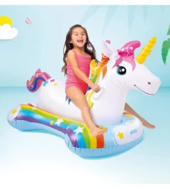 Piscine-Intex Gonfiabile cavalcabile "unicorno" cm 163x86 cm i.7 - cod. 57552np