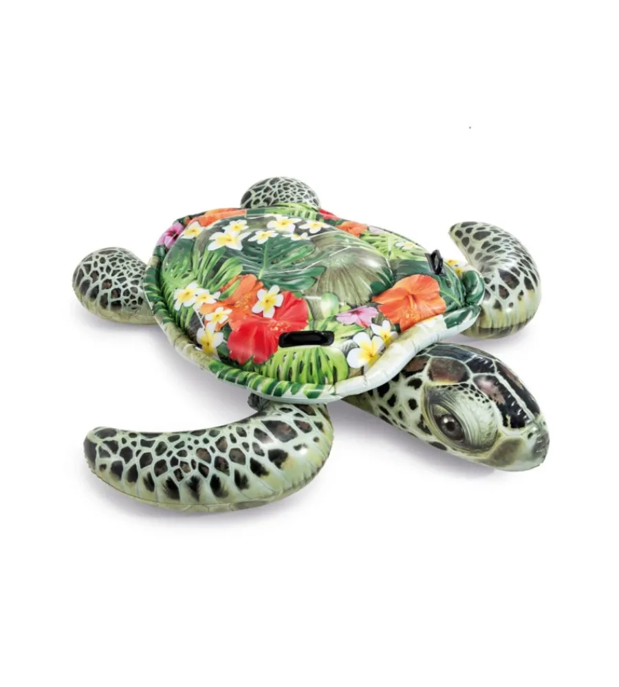 Gonfiabile cavalcabile "vera tartaruga" 191x170 cm i.5 - cod. 57555np Piscine