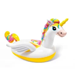 Piscine-Intex Gonfiabile cavalcabile "unicorno" cm 198x140x102 cm i.5 - cod. 57561np