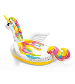 Piscine-Intex Gonfiabile cavalcabile "unicorno" cm 198x140x102 cm i.5 - cod. 57561np