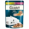 Hot Gourmet perle, alimento umido per gatto, duetti di carne con  vitello e anatra. Alimenti Umido Gatto