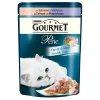 Purina Alimenti Umido Gatto|Gourmet perle, alimento umido per gatto, duetti di mare con salmone e merluzzo.