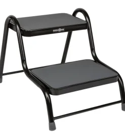 Brunner Campeggio|Gradino d'ingresso per veicoli "king step double" in acciaio, colore nero