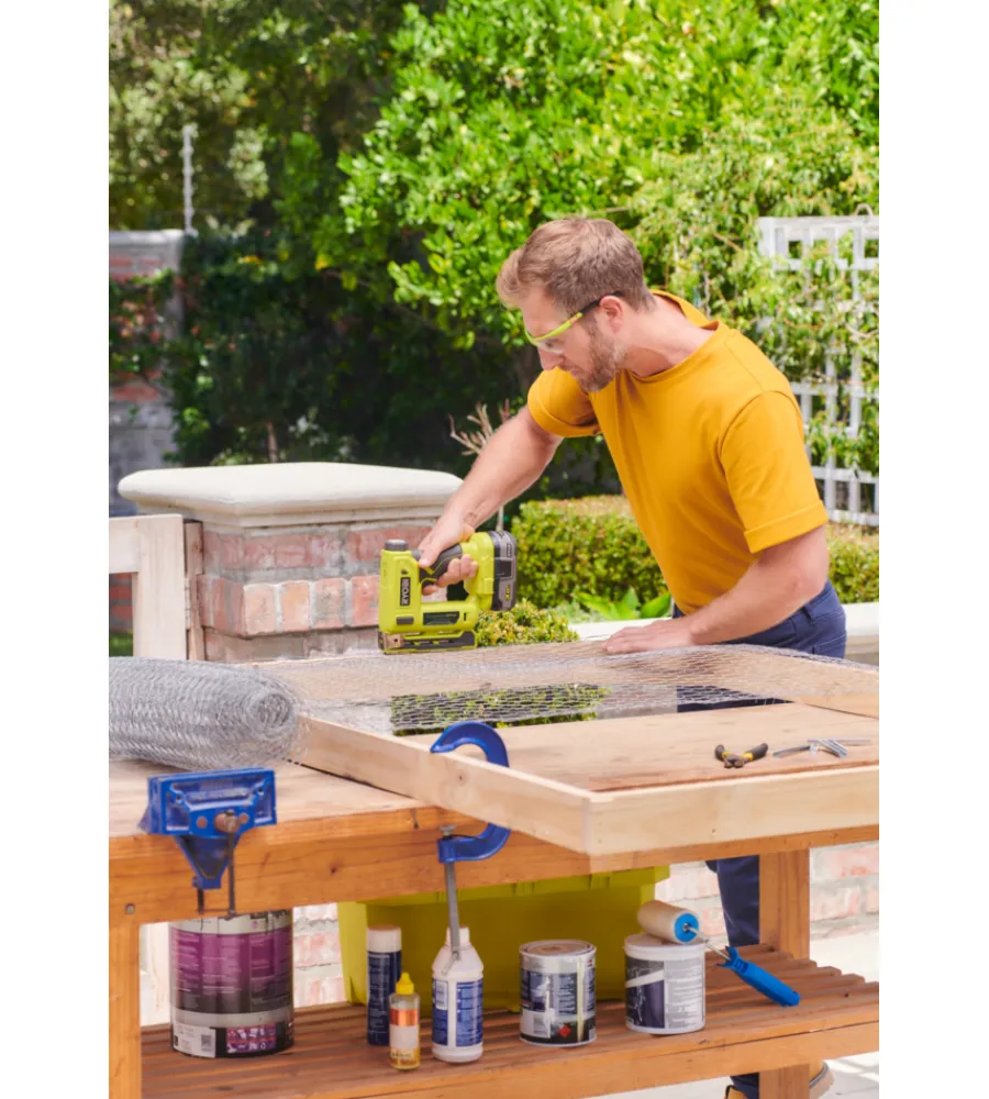 Ryobi Graffatrici E Chiodatrici|Graffatrice r18st50-0, solo corpo macchina batteria non inclusa -