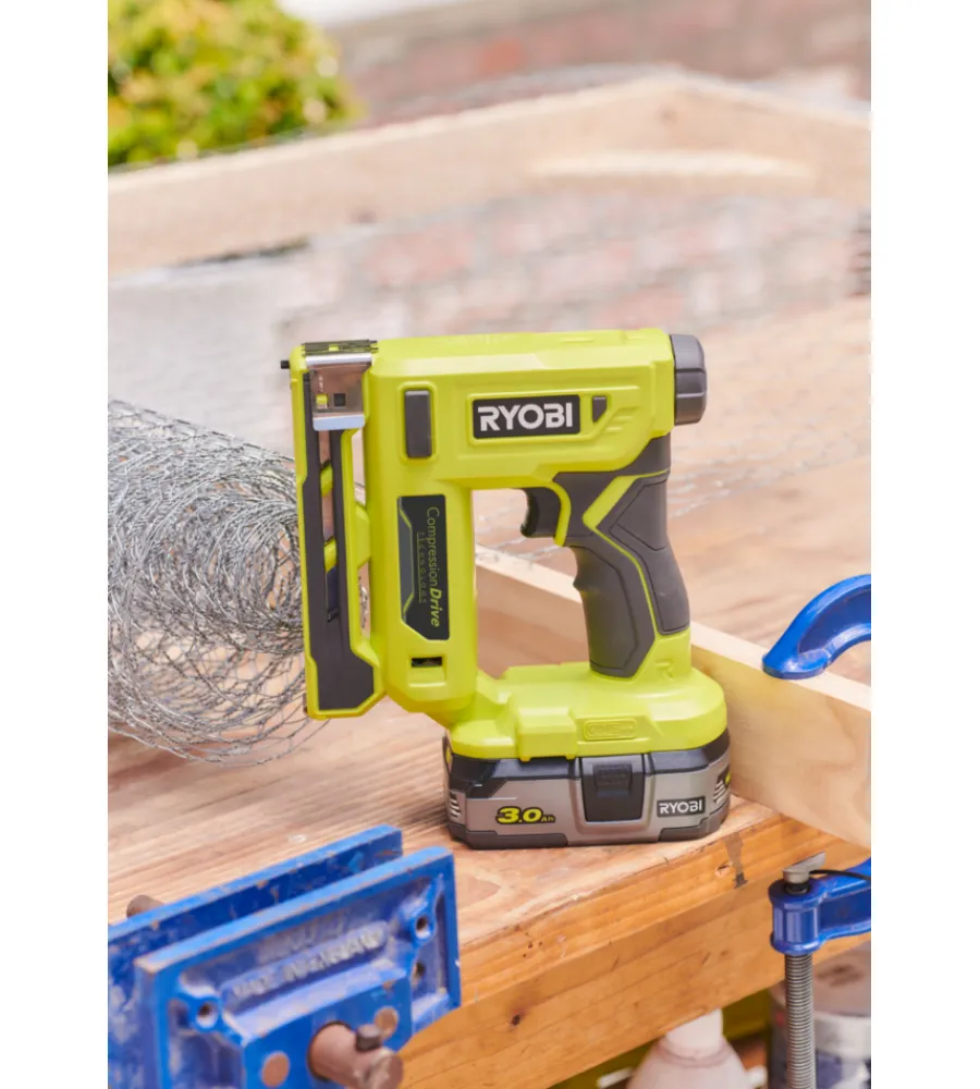Ryobi Graffatrici E Chiodatrici|Graffatrice r18st50-0, solo corpo macchina batteria non inclusa -