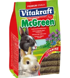 Vitakraft Alimento Per Roditori|Greenies stecche da sgranocchiare per conigli nani