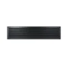 Hot Griglia di ventilazione con protezione anti insetti in alluminio per casetta modulare 92,1x17,8 cm Casette Da Giardino