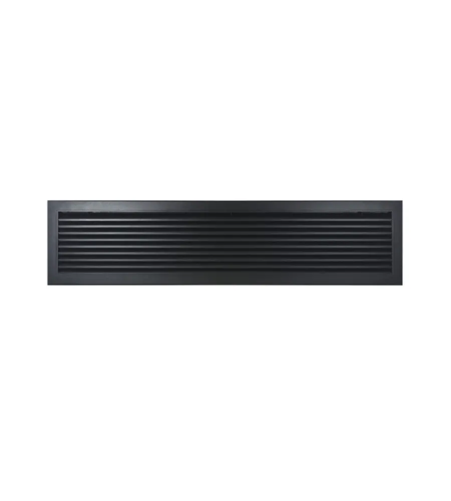 Hot Griglia di ventilazione con protezione anti insetti in alluminio per casetta modulare 92,1x17,8 cm Casette Da Giardino