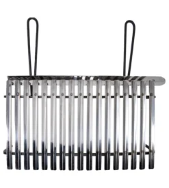 New Griglia per barbecue in acciaio 60x35 cm Barbecue