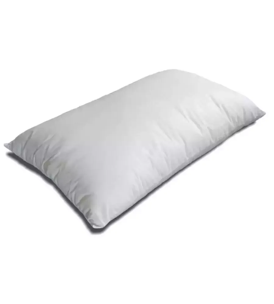 Letti E Comodini- Guanciale anatomico in memory foam bianco 72x42 cm