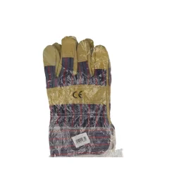 Guanti|Guanti da lavoro pelle + tela