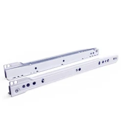 Ferramenta Per Mobili E Infissi- Guide per cassetti a rullino - 500 mm. - bianco