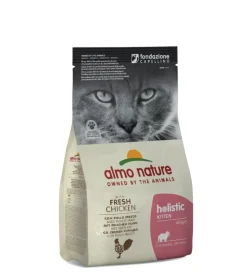 Hot "holistic"  da 400 gr. con pollo,  alimento secco per gatti. Alimenti Secco Gatto