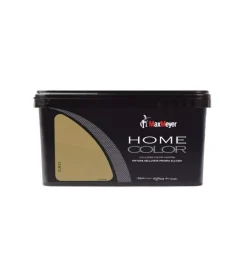 Pitture Colorate Pronte All'Uso|Idropittura lavabile "home color" - colore oro - 750 ml.