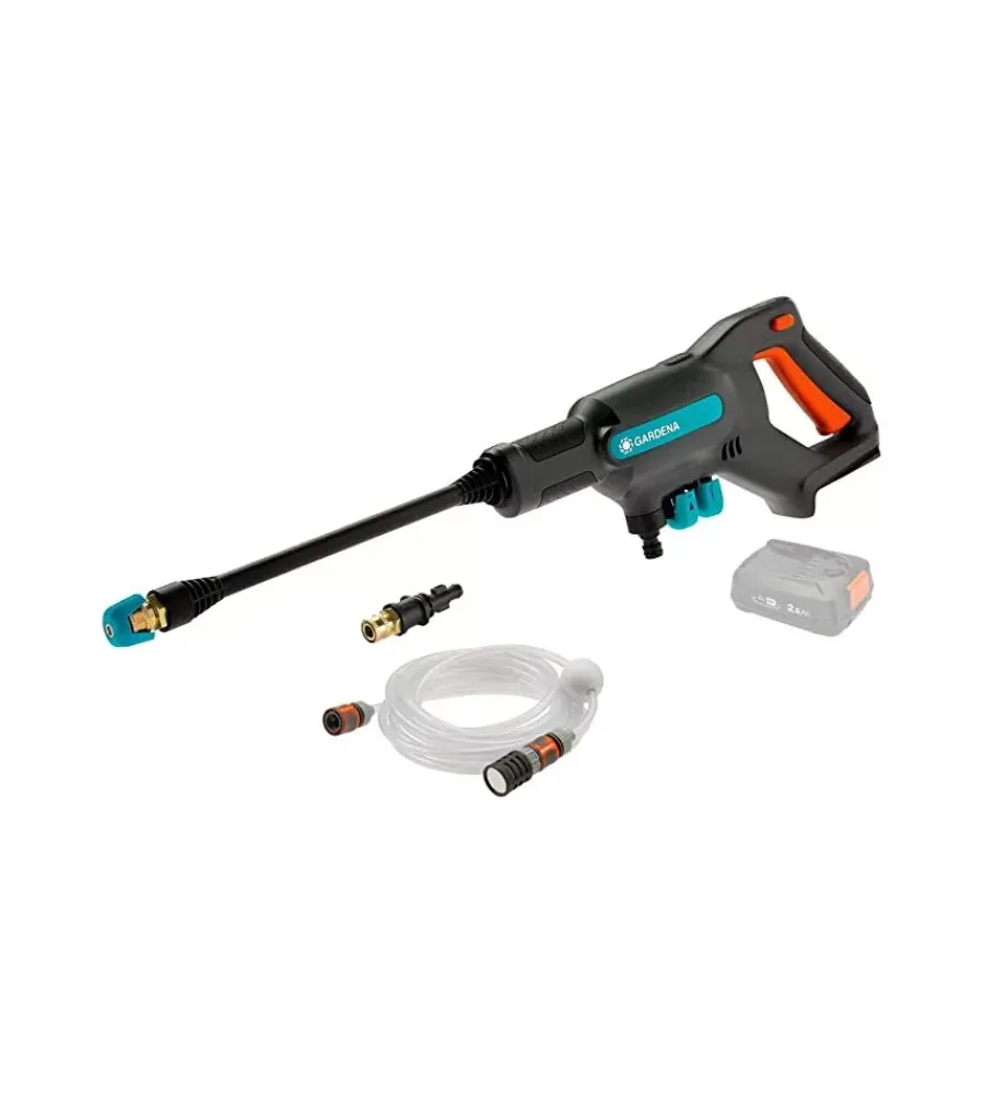 Idropulitrici-Gardena Idropulitrice a batteria a freddo "acquaclean" 24 bar 18v, solo corpo macchina