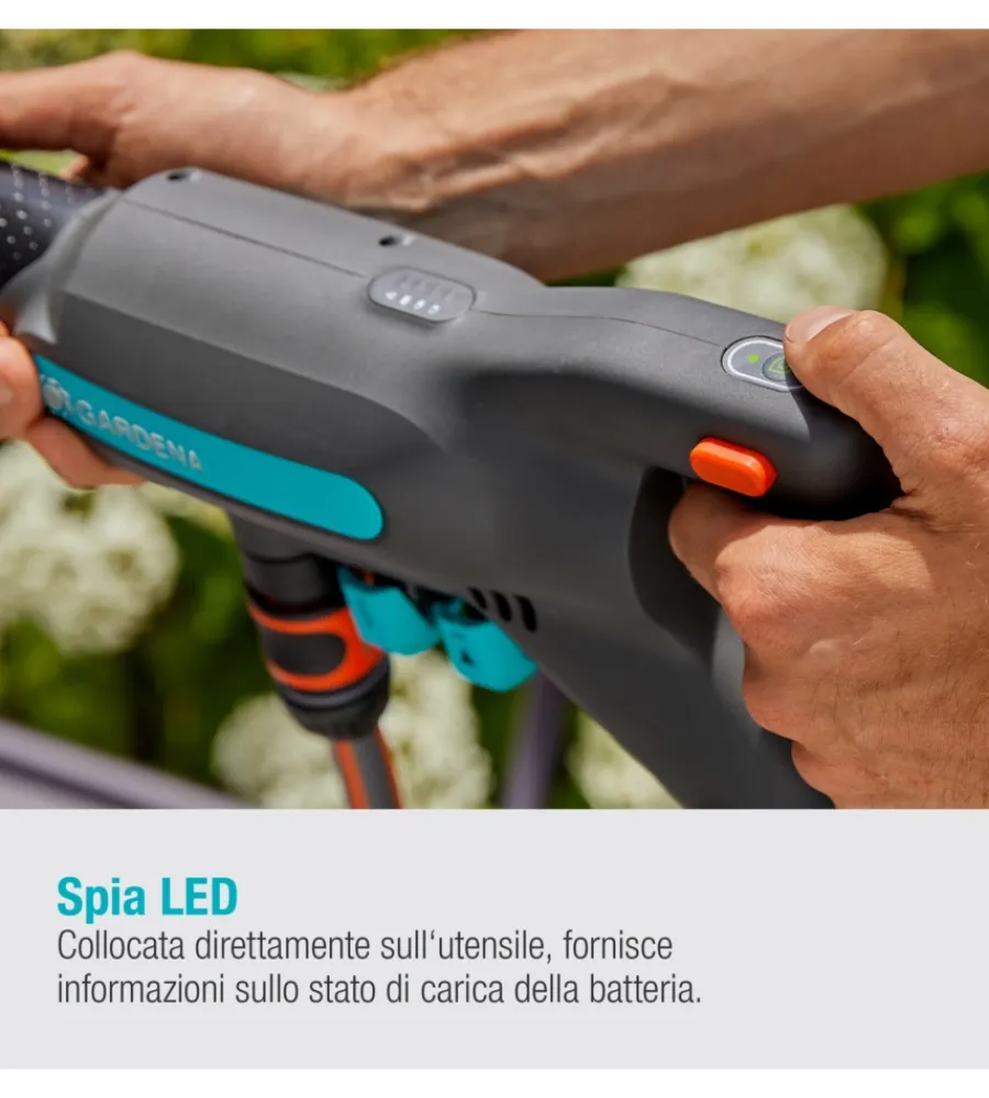 Idropulitrici-Gardena Idropulitrice a batteria a freddo "acquaclean" 24 bar 18v, solo corpo macchina