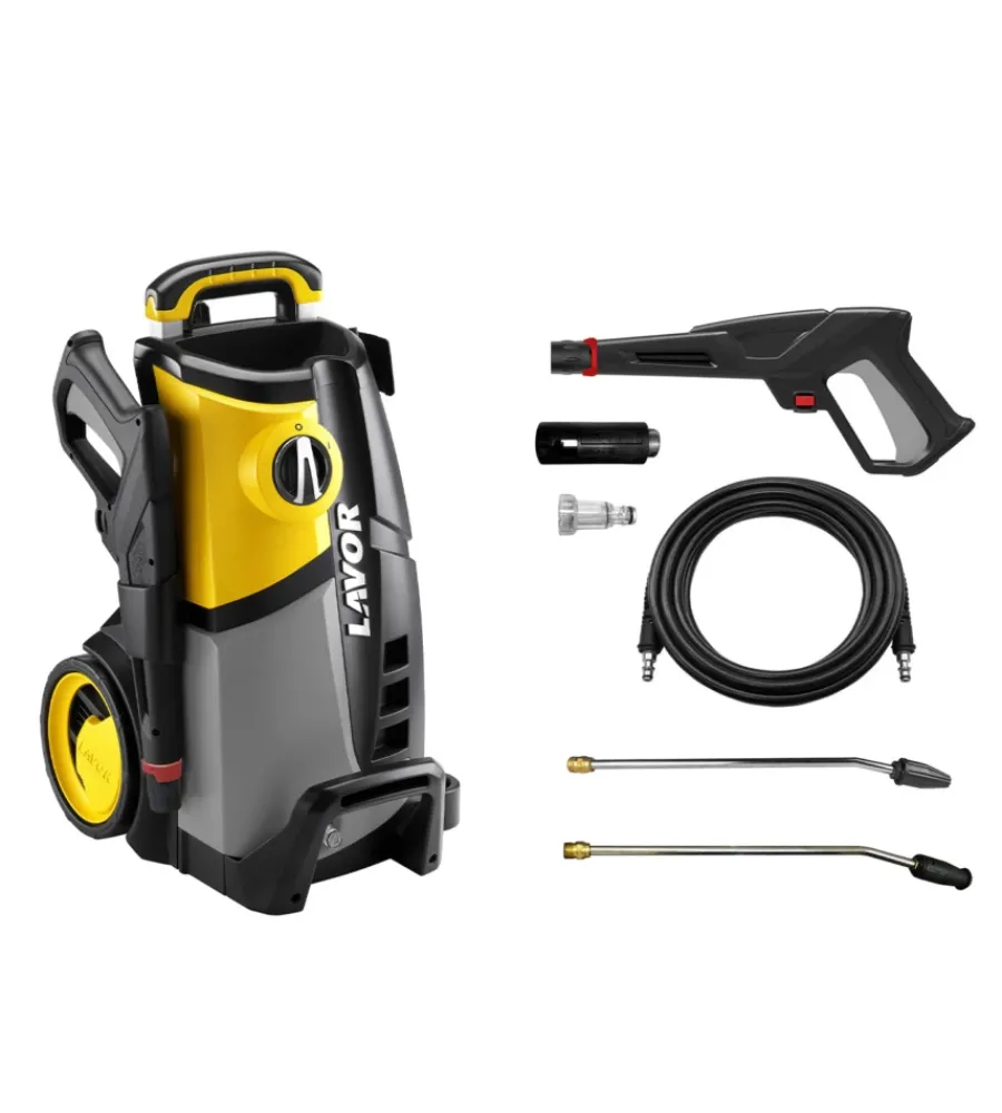 Lavorwash Idropulitrici|Idropulitrice elettrica a freddo "lvr5 145" 145 bar 450 l/h 2200 w - motore ad induzione