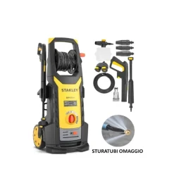 Stanley Idropulitrici|Idropulitrice elettrica a freddo "25de" con sturatubi 150 bar 810 l/h 2500 w