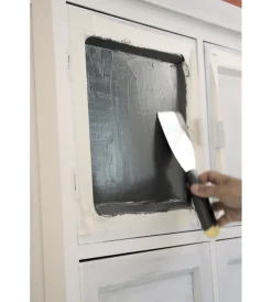 Intonaco "magnetico" nero 1 kg Restauro Legno E Mobili