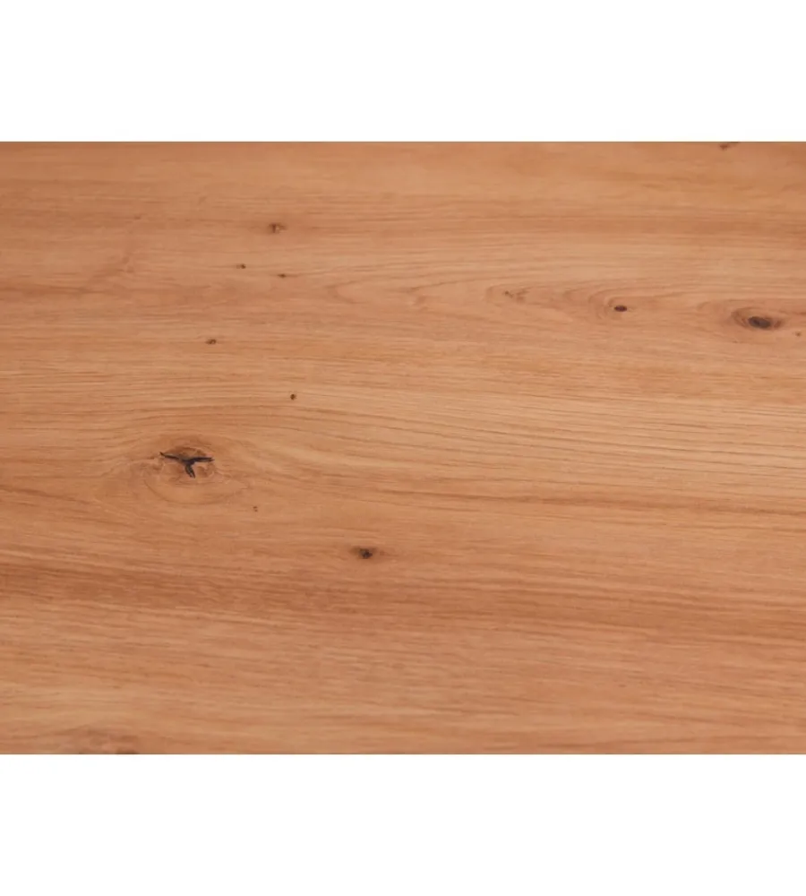Cucina|Isola multifunzione bianco e rovere, 124x75x91,5 cm