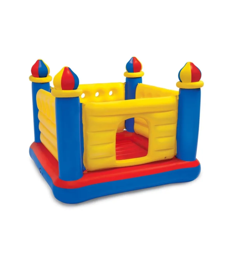 Intex Giochi E Casette Bimbo|Jump-o-lene castello cm 175x175x135 i.2 - cod. 48259np