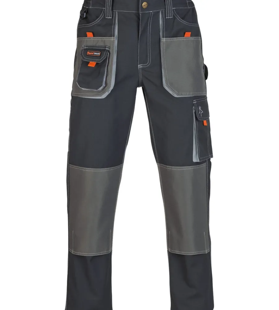 Pantaloni|Pantaloni-Kapriol pantalone da lavoro "smart" grigio, tg s
