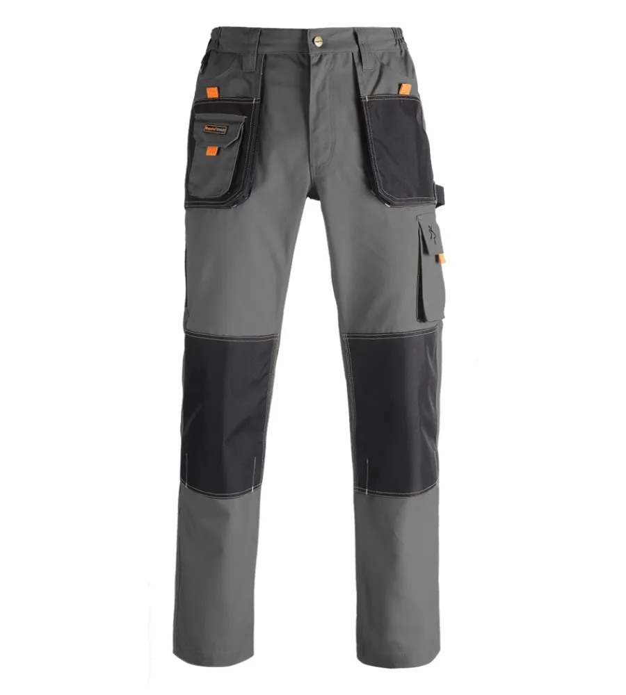 Outlet pantalone da lavoro "smart" grigio/nero, tg m Pantaloni|Pantaloni