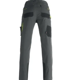 Kapriol Pantaloni|Pantaloni|pantalone da lavoro "dynamic piastrellista grgio/nero, tg xxl