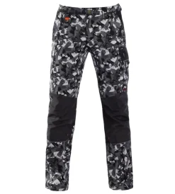Kapriol Pantaloni|Pantaloni|pantalone da lavoro "tenere pro"  camouflage grigio, tg m