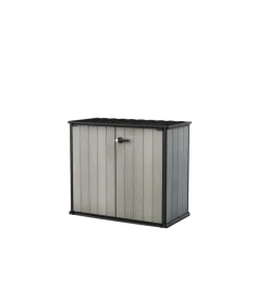 Keter Contenitori Da Esterno|- porta attrezzi multiuso in resina "patio store" - 1000 lt 139.5x77x120 cm grigio