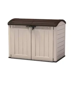 Contenitori Da Esterno-Keter - porta attrezzi multiuso in resina "store it out ultra" - 2000 lt 177x113x134 cm beige