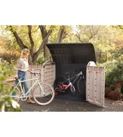 Contenitori Da Esterno-Keter - porta attrezzi multiuso in resina "store it out ultra" - 2000 lt 177x113x134 cm beige