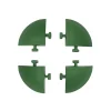 Clearance Kit 4 angolari polipropilene verde per pavimentazione esterna, 54x54x25 mm Fontane, Decorazioni E Pavimentazioni