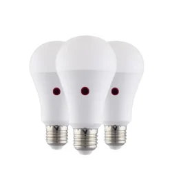 Lampadine|Kit 3 lampadine led "oliva" luce calda, 60w e14
