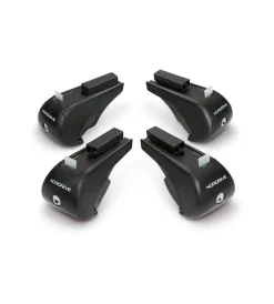 Online Kit 4 piedi per barre in acciaio rail-kit steel  n20011 Portaggio