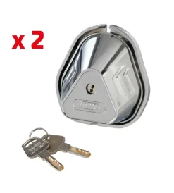 Lampa Garage E Manutenzione|Kit 2 serrature aggiuntive per porte veicoli commerciali "vigilant" - 65412