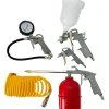 Hot Kit 5 utensili con attacco rapido per compressore d'aria Compressori