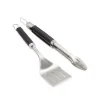 Discount Kit accessori pinza e paletta "precision" in acciaio inossidabile Barbecue