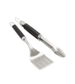 Discount Kit accessori pinza e paletta "precision" in acciaio inossidabile Barbecue