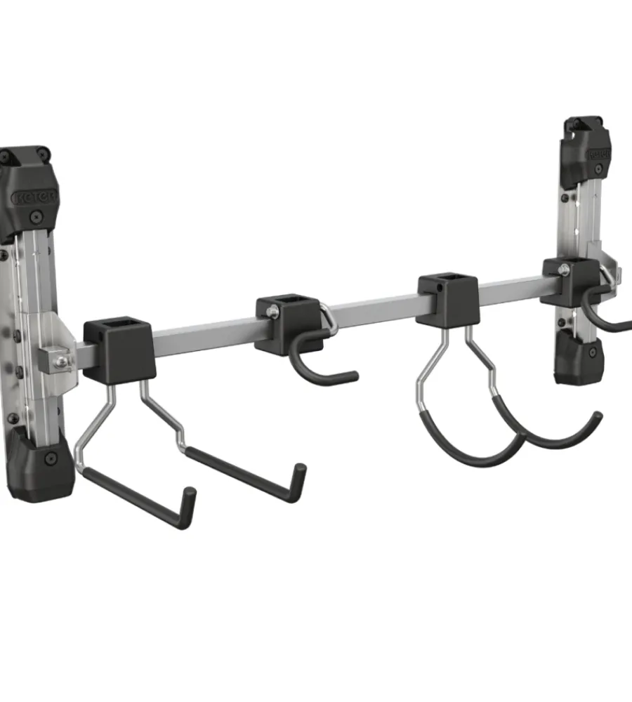 Keter Casette Da Giardino|Kit appendi attrezzi in metallo 74x31 cm