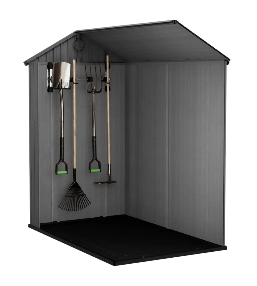 Keter Casette Da Giardino|Kit appendi attrezzi in metallo 74x31 cm