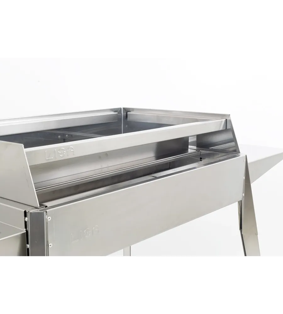 Barbecue-Lisa Kit arrosticini per barbecue a carbone etna -