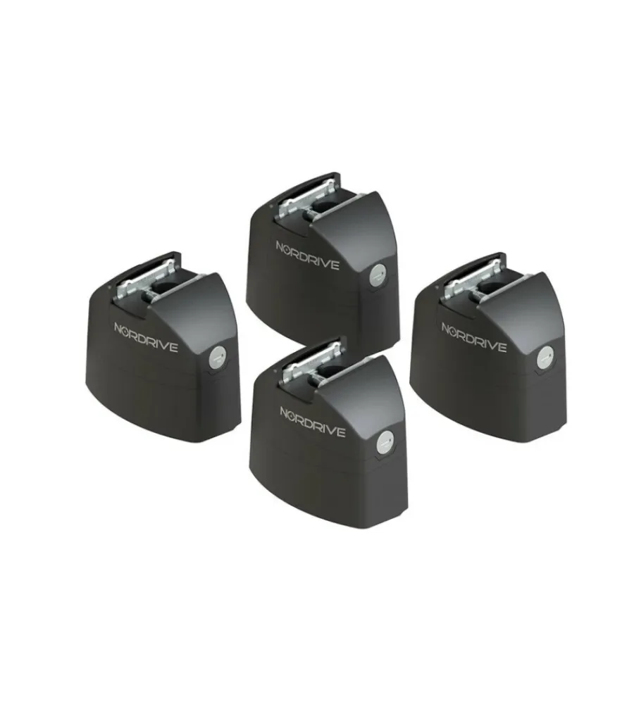 Portaggio-Nordrive Kit attacchi "fix points" 2 barre - n30402