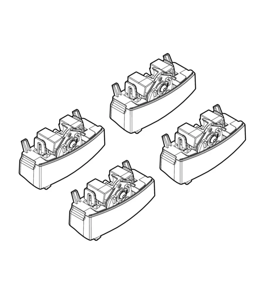 Portaggio-Nordrive Kit attacchi per barre auto portatutto peugeot 207 3/5p 05/06-> n21107