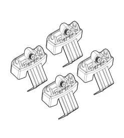 Sale Kit attacchi per barre auto portatutto citroen ds5 12/11>  n21119 Portaggio