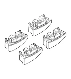 Portaggio-Nordrive Kit attacchi per barre auto portatutto bmw serie1 5p 09/11-> serie3 4p 02/12  n21111