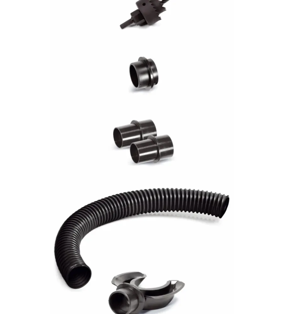 Irrigazione-Verdemax Kit attacco grondaia per acqua piovana -
